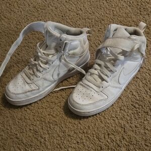 Nike White High-Top Sneakers
